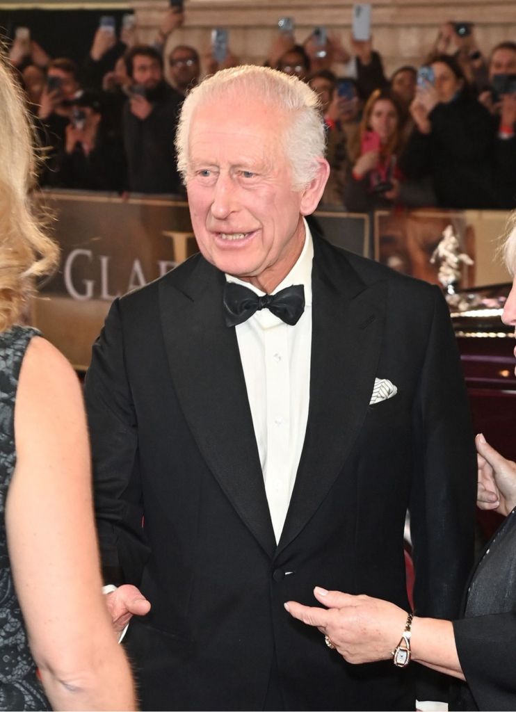 King charles redacted